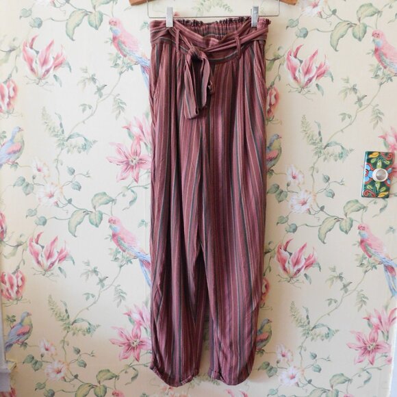 🦔🐾 Aerie Fall Striped Pants 🍃 - Picture 1 of 11